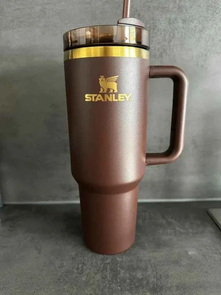 Stanley CHOCOLATE GOLD 40oz FACTORY SEALED Limited Quencher Tumbler NEW