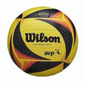 Wilson AVP Game Ball Official Size Beach Volleyball Yellow Black OPTX Outdoor Volleyball